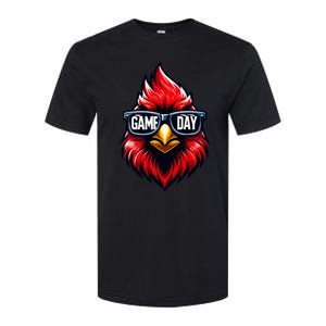 Game Day Cardinal Cool C.A.R.D.I.N.A.L.S In Sunglasses Softstyle CVC T-Shirt