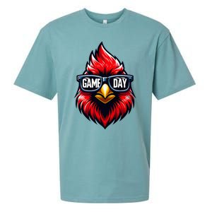 Game Day Cardinal Cool C.A.R.D.I.N.A.L.S In Sunglasses Sueded Cloud Jersey T-Shirt