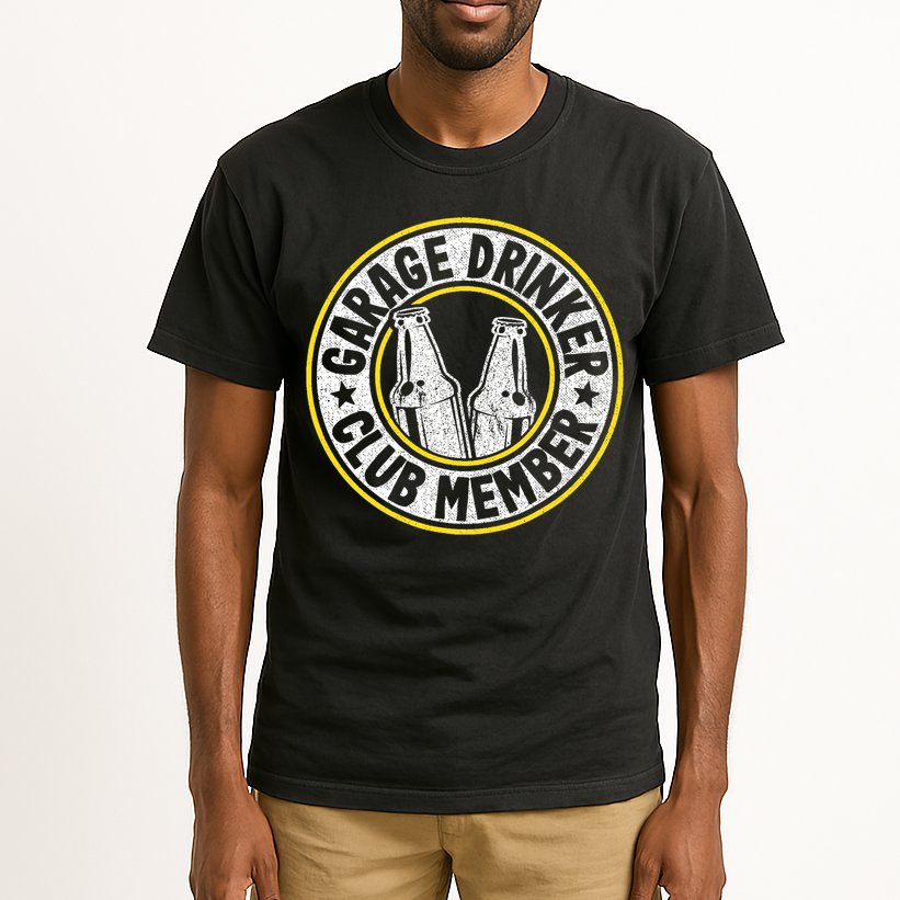 Garage Drinker Club Member Tall T-Shirt