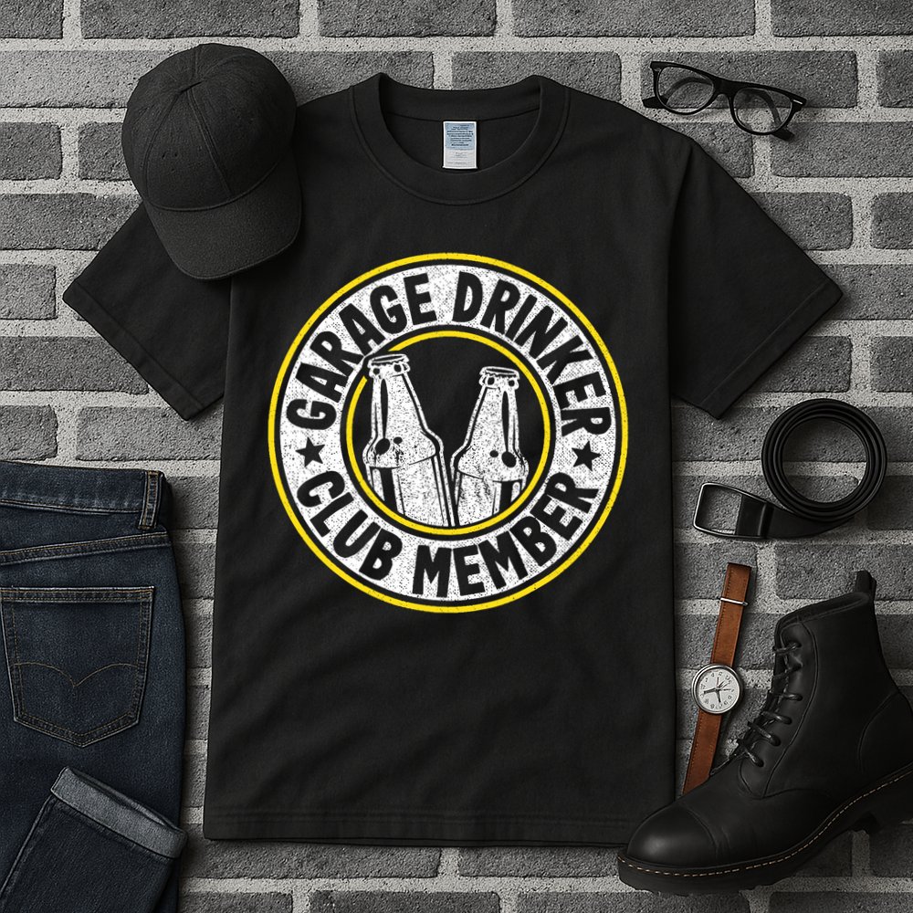 Garage Drinker Club Member Tall T-Shirt
