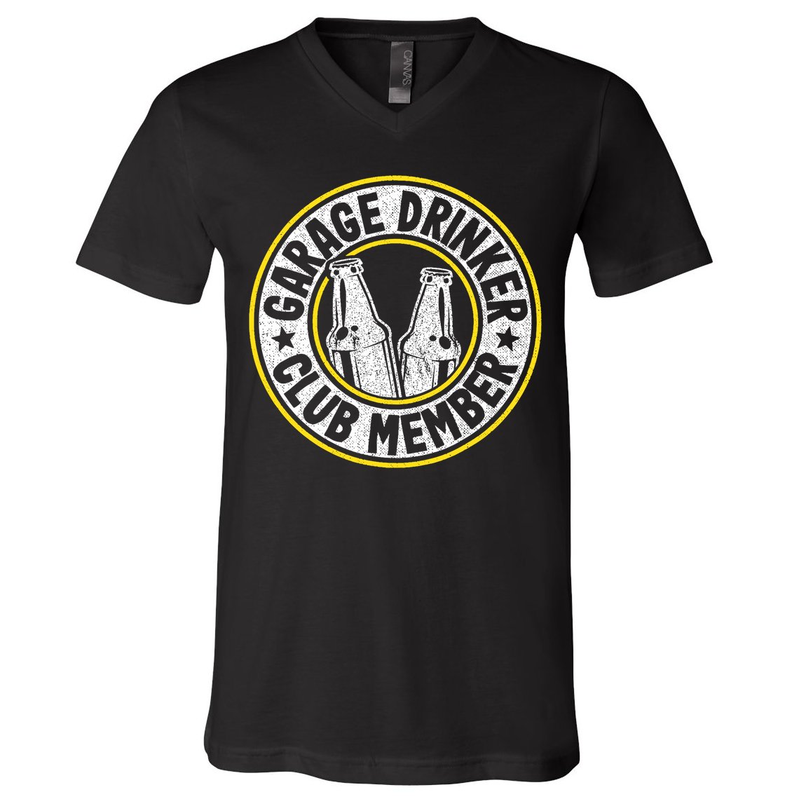 Garage Drinker Club Member V-Neck T-Shirt