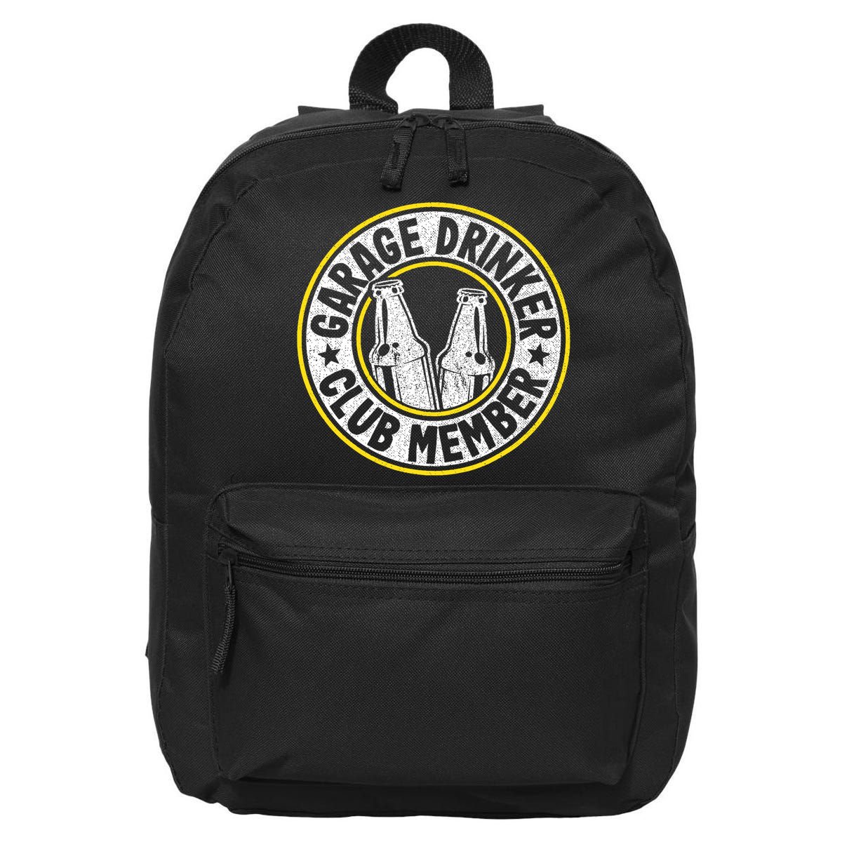 Garage Drinker Club Member 16 in Basic Backpack