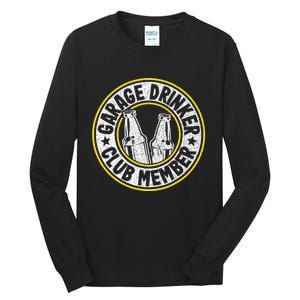 Garage Drinker Club Member Tall Long Sleeve T-Shirt