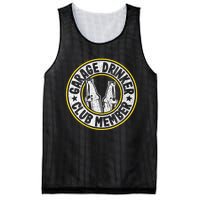 Garage Drinker Club Member Mesh Reversible Basketball Jersey Tank