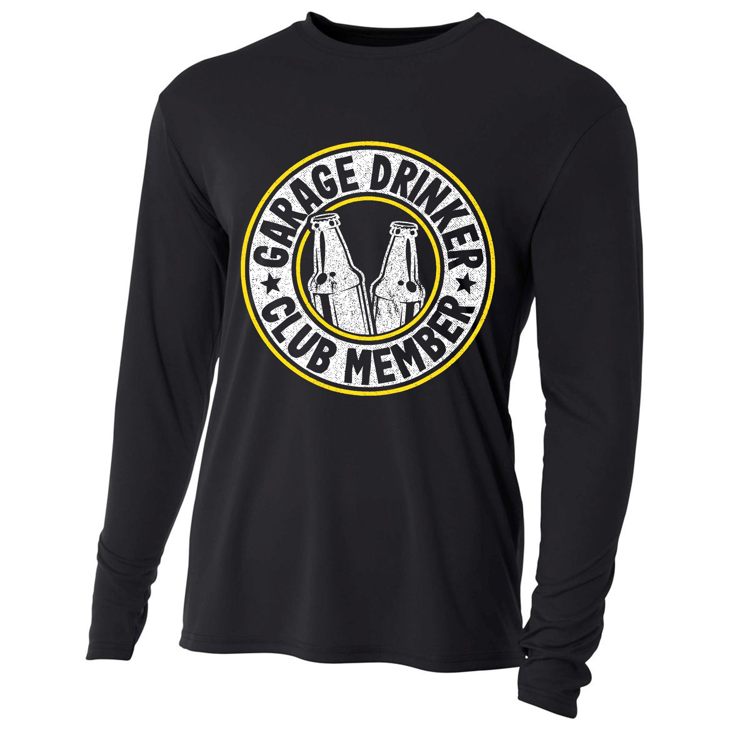 Garage Drinker Club Member Cooling Performance Long Sleeve Crew