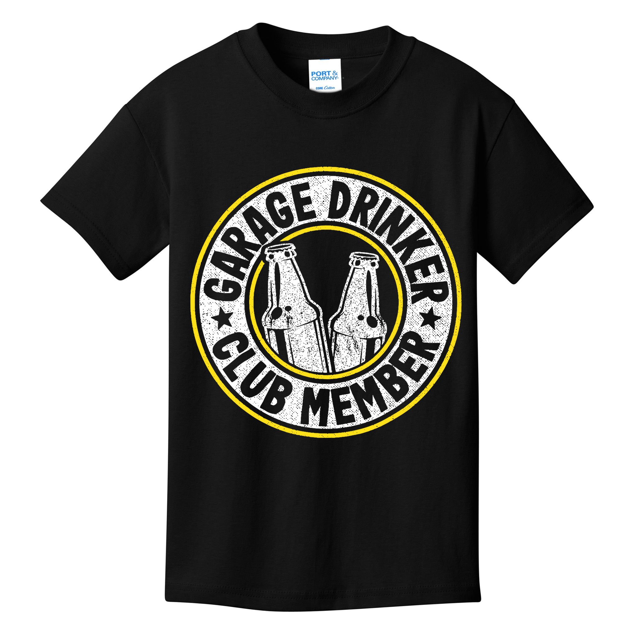 Garage Drinker Club Member Kids T-Shirt