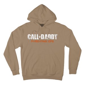 Gamer Dad Call Of Daddy Parenting Ops Funny Fathers Day Hoodie