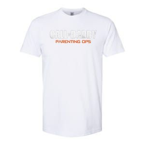 Gamer Dad Call Of Daddy Parenting Ops Funny Fathers Day Softstyle CVC T-Shirt