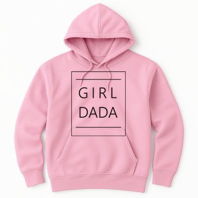 Girl Dada Cute Gift For Dad Hoodie