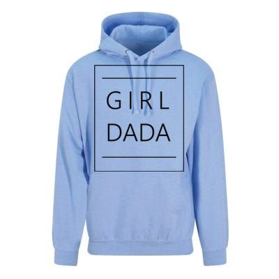 Girl Dada Cute Gift For Dad Unisex Surf Hoodie