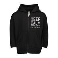 Gamer Duty call gaming legend of your gaming league  Toddler Zip Fleece Hoodie