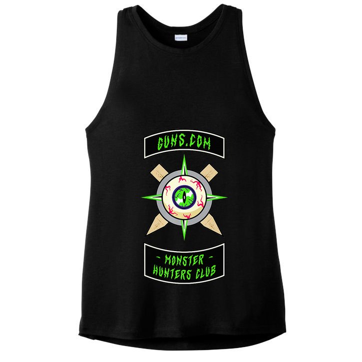 Guns Dot Com Monster Hunters Club Ladies PosiCharge Tri-Blend Wicking Tank