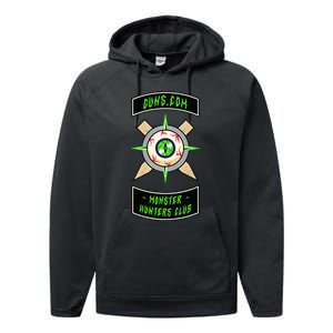 Guns Dot Com Monster Hunters Club Performance Fleece Hoodie