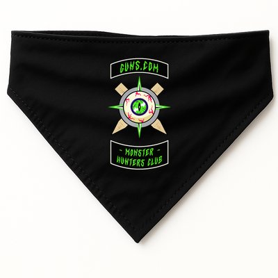 Guns Dot Com Monster Hunters Club USA-Made Doggie Bandana