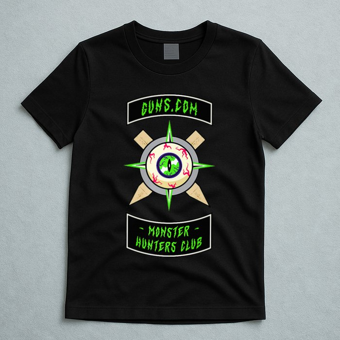 Guns Dot Com Monster Hunters Club T-Shirt