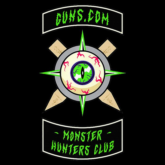 Guns Dot Com Monster Hunters Club Flat Bill Trucker Hat