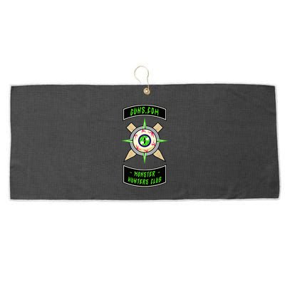 Guns Dot Com Monster Hunters Club Large Microfiber Waffle Golf Towel