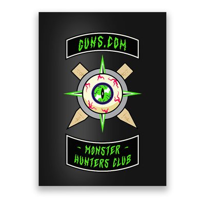 Guns Dot Com Monster Hunters Club Poster