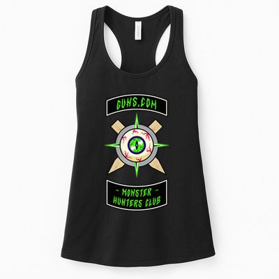 Guns Dot Com Monster Hunters Club Womens Tank Top