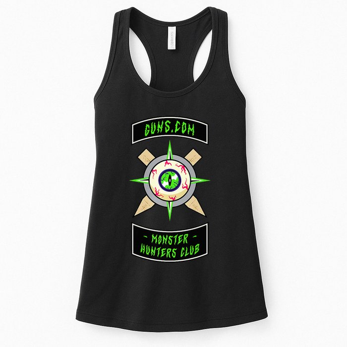 Guns Dot Com Monster Hunters Club Womens Tank Top