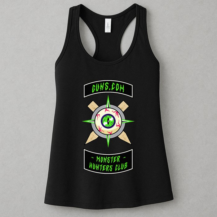 Guns Dot Com Monster Hunters Club Womens Tank Top