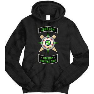 Guns Dot Com Monster Hunters Club Tie Dye Hoodie