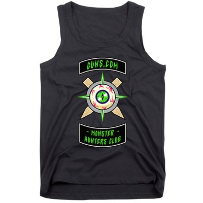 Guns Dot Com Monster Hunters Club Tank Top