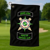 Guns Dot Com Monster Hunters Club Golf Towel