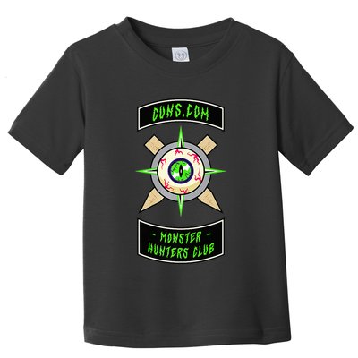 Guns Dot Com Monster Hunters Club Toddler T-Shirt