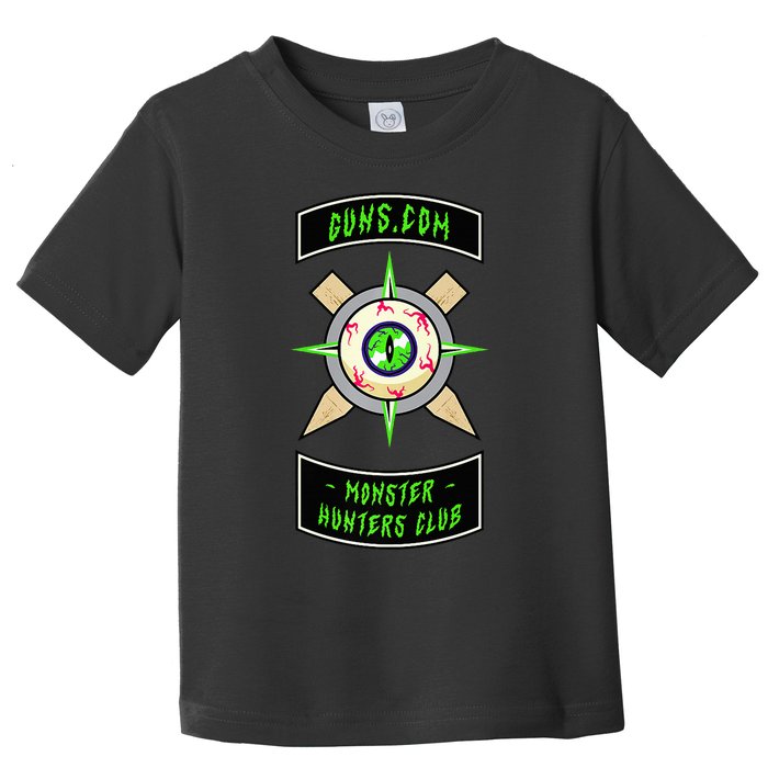 Guns Dot Com Monster Hunters Club Toddler T-Shirt