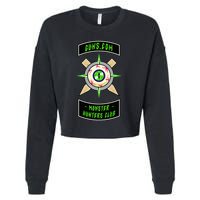 Guns Dot Com Monster Hunters Club Cropped Pullover Crew