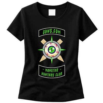 Guns Dot Com Monster Hunters Club Womens T-Shirt
