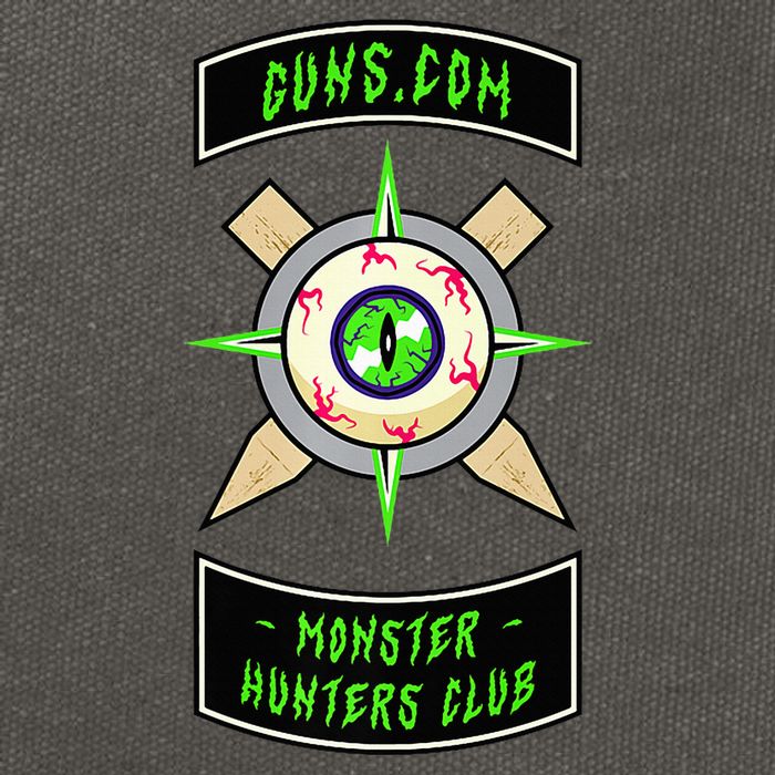 Guns Dot Com Monster Hunters Club Cotton Canvas Backpack