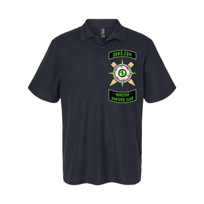 Guns Dot Com Monster Hunters Club Softstyle Adult Sport Polo