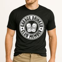 Garage Drinker Club Member Day Drinking Dad Beer Garage Cooling Performance Crew T-Shirt