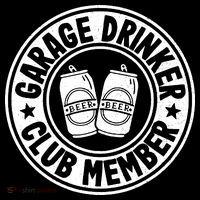 Garage Drinker Club Member Day Drinking Dad Beer Garage Tall T-Shirt