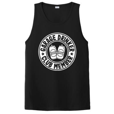 Garage Drinker Club Member Day Drinking Dad Beer Garage PosiCharge Competitor Tank