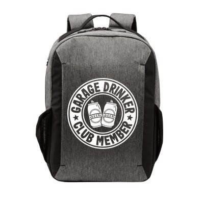Garage Drinker Club Member Day Drinking Dad Beer Garage Vector Backpack