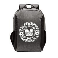 Garage Drinker Club Member Day Drinking Dad Beer Garage Vector Backpack
