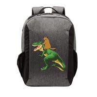 Groundhog Day Dinosaur Gift Shadow Vector Backpack