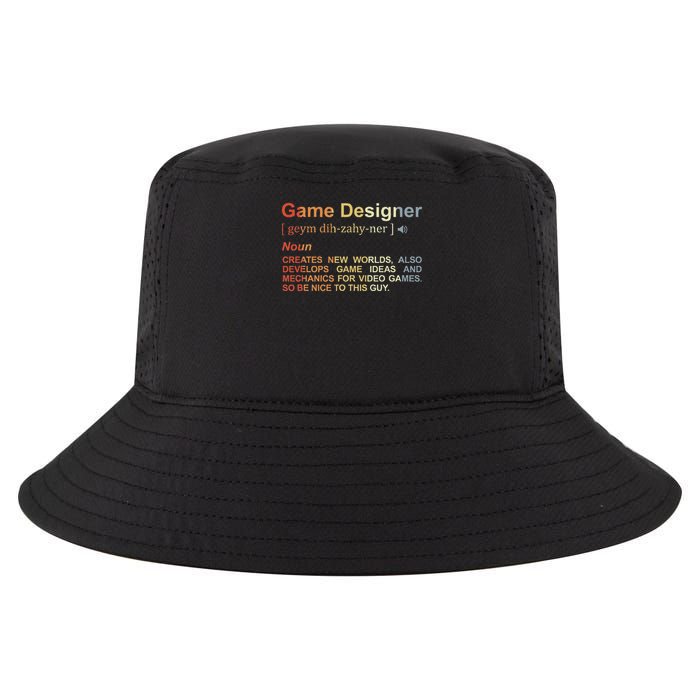 Game Designer Definition Game Programmer Game Dev Cool Comfort Performance Bucket Hat