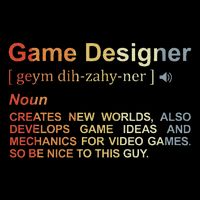 Game Designer Definition Game Programmer Game Dev Cooling Performance Crew T-Shirt