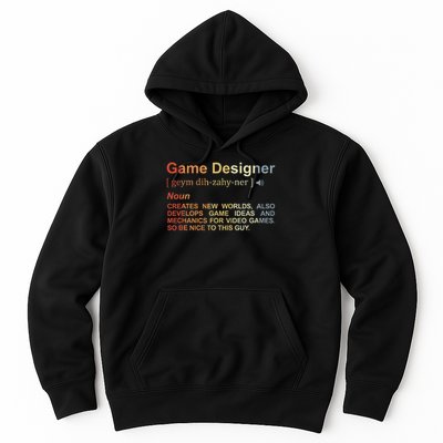 Game Designer Definition Game Programmer Game Dev Hoodie