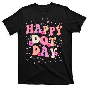 Groovy Dot Day For Teacher Happy Dot Day Gift T-Shirt