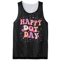 Groovy Dot Day For Teacher Happy Dot Day Gift Mesh Reversible Basketball Jersey Tank