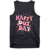 Groovy Dot Day For Teacher Happy Dot Day Gift Tank Top