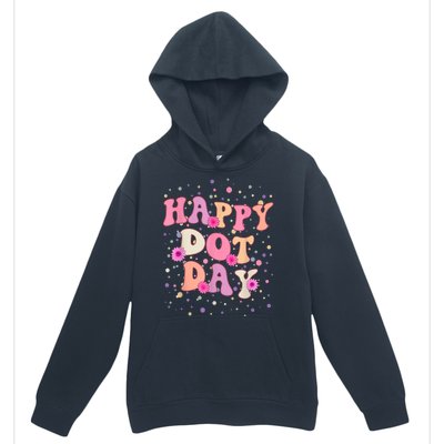 Groovy Dot Day For Teacher Happy Dot Day Gift Urban Pullover Hoodie