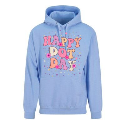 Groovy Dot Day For Teacher Happy Dot Day Gift Unisex Surf Hoodie