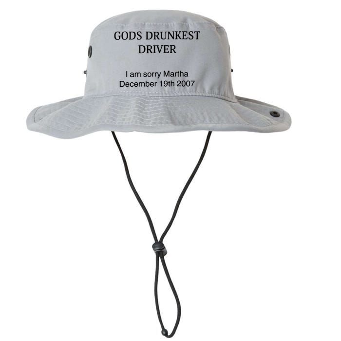 God's Drunkest Driver I Am Sorry M.ar.tha December 19Th 2007 Legacy Cool Fit Booney Bucket Hat