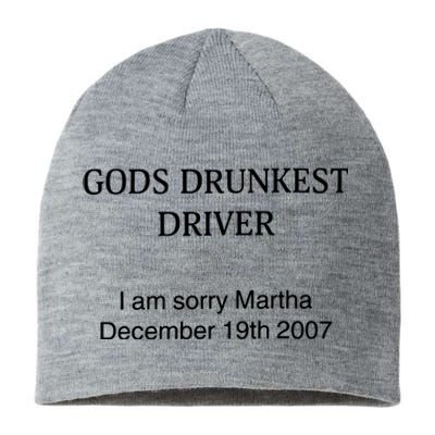 God's Drunkest Driver I Am Sorry M.ar.tha December 19Th 2007 Sustainable Beanie